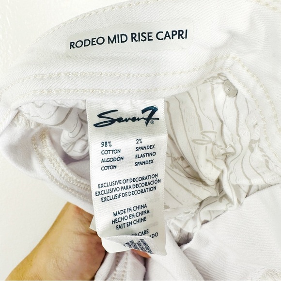 Seven 7 Rodeo mid rise capri - Picture 8 of 8